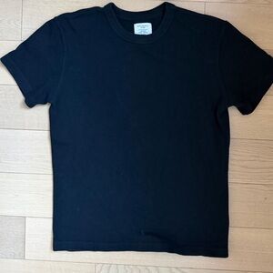 Buck Mason Men's Crewneck Sweater in Black